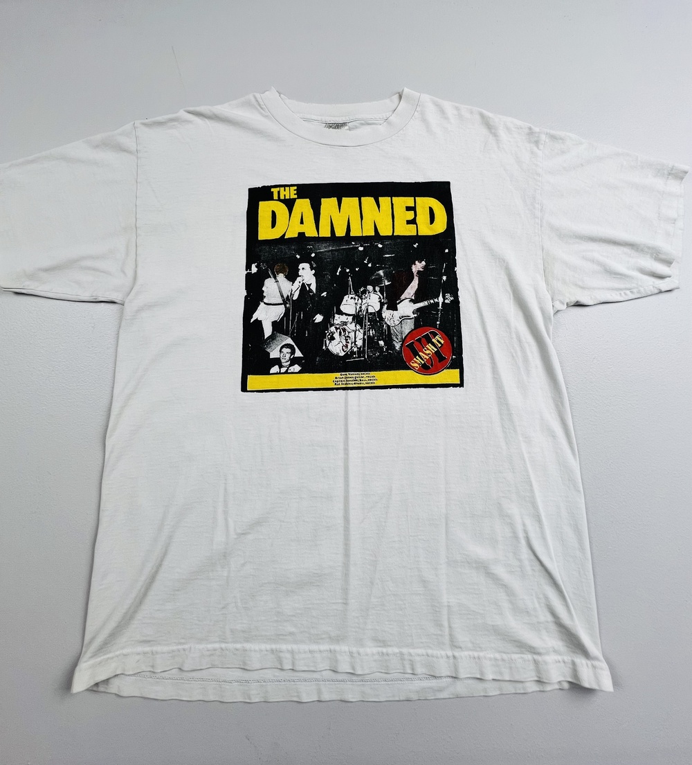 Mosquitohead Vintage Original The Damned Shirt Punk Graphic Band Tee Rare Read